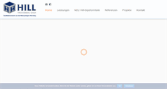 Desktop Screenshot of hill-trockenbau.de